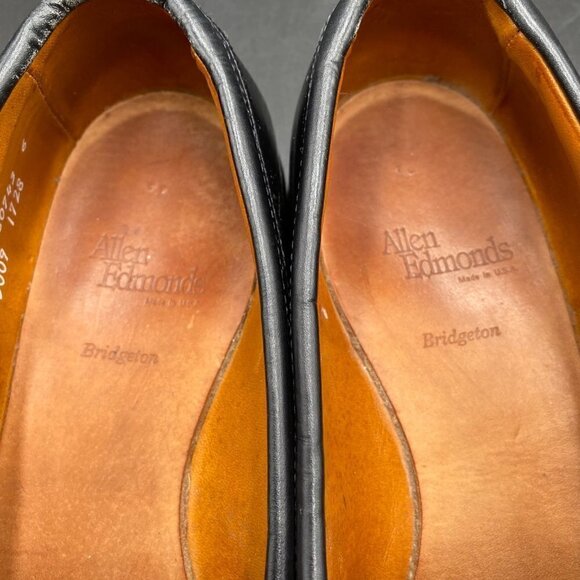 Allen Edmonds Bridgeton Black Leather Tassel Loafer Men\'s Size 11 D main image 12